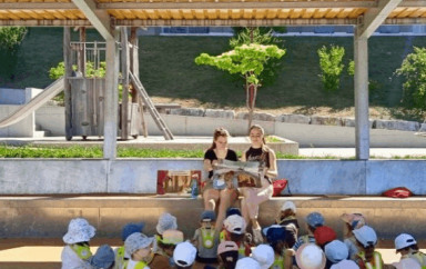 enfants sortie en extérieure à Paudex